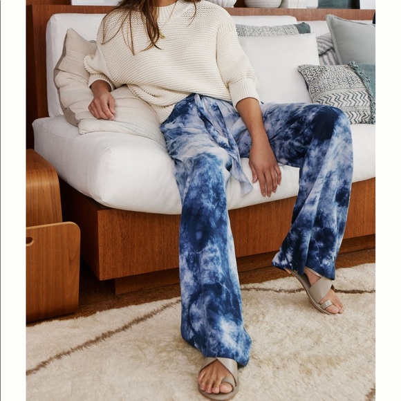 ❤️HP❤️ANTHROPOLOGIE CLOTH&STONE Venice Wide Leg Pants - Picture 5 of 12